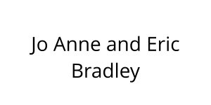 Jo Anne and Eric Bradley
